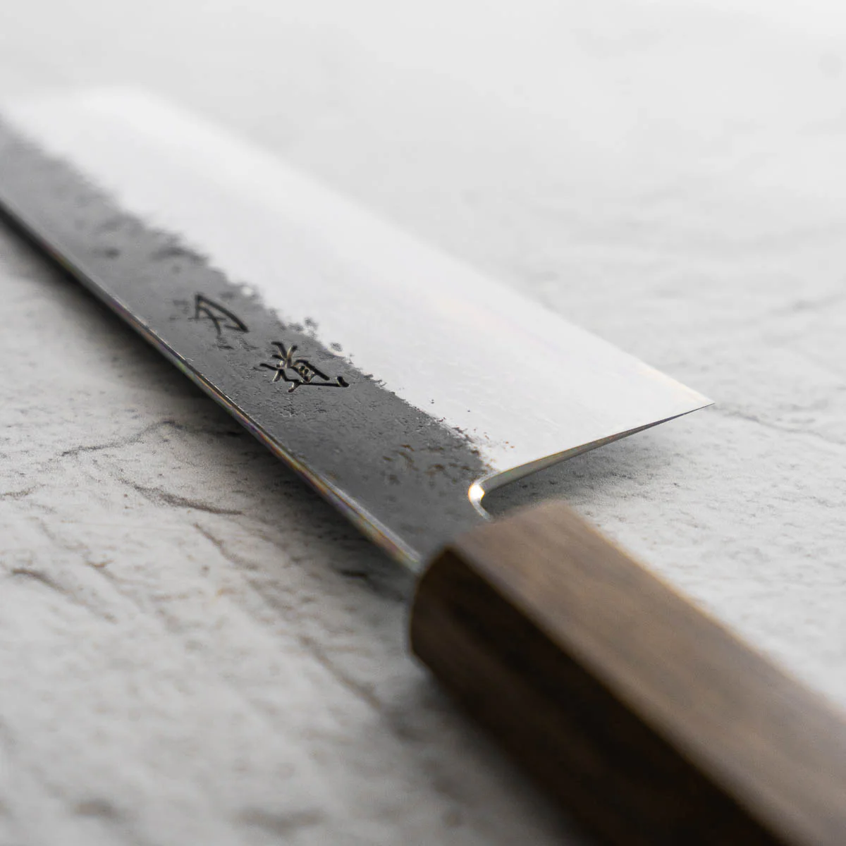 HADO Blue 1 Damascus Nakiri 165mm - Oak - Image 2
