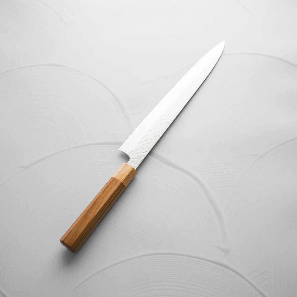 Makoto Kurosaki SG2 Tsuchime Sakura Sujihiki 270mm - Image 3