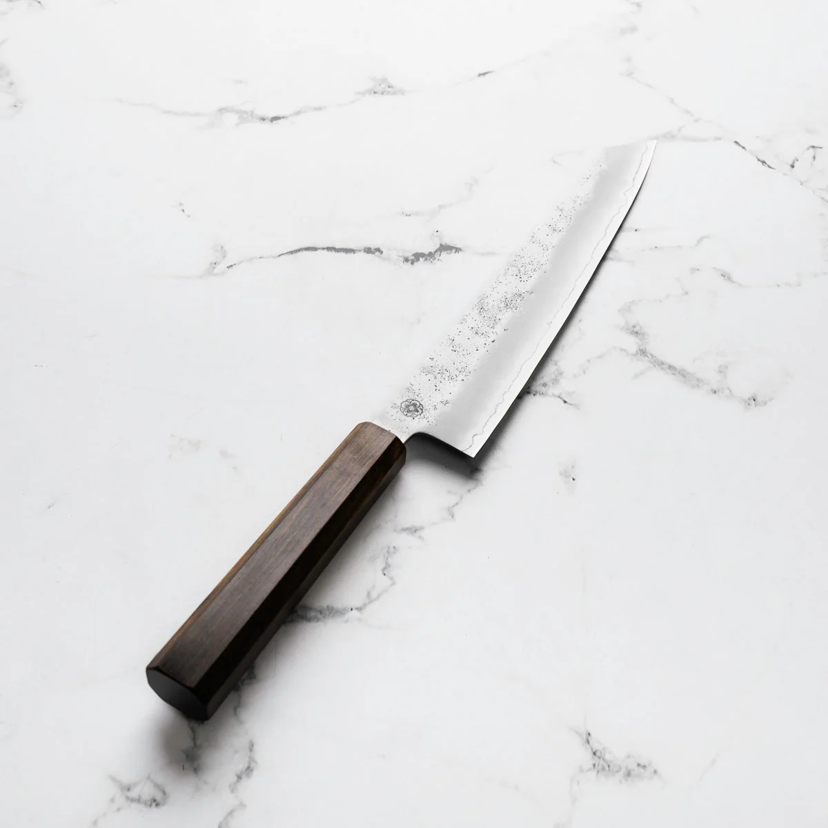 Hajimaru Ginsan Nashiji Kiritsuke Gyuto 205mm - Mono Bubinga - Image 2