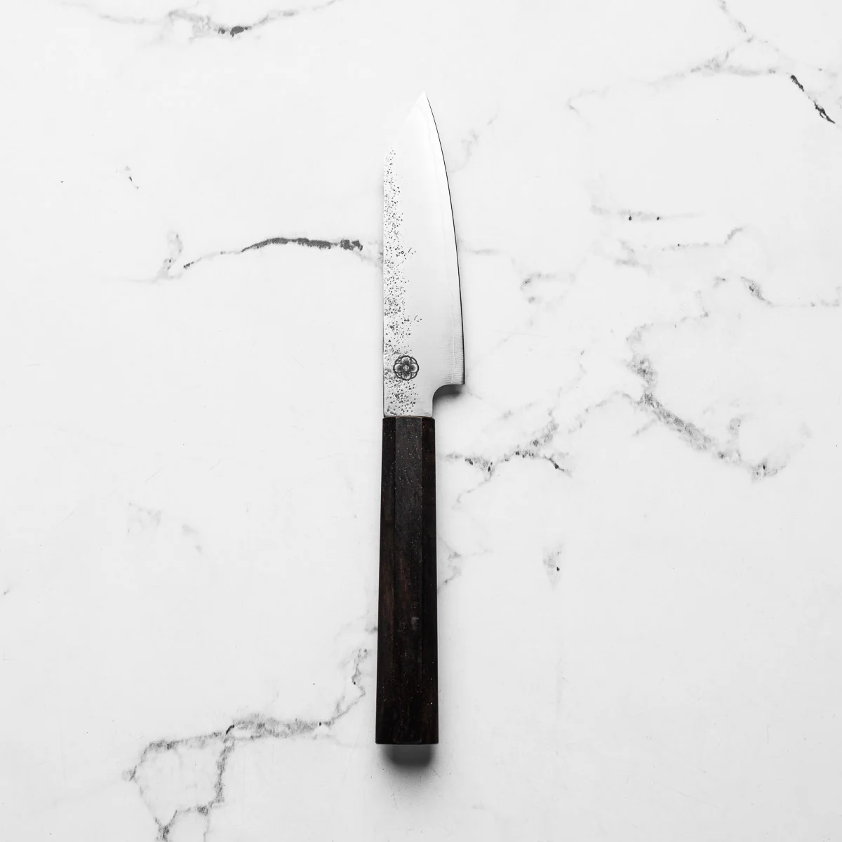 Hajimaru Ginsan Nashiji Kiritsuke Petty 125mm - Ebony - Image 3