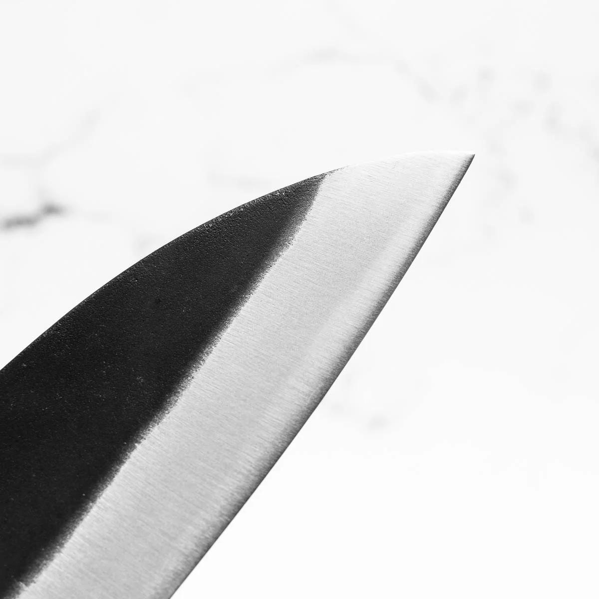 Hatsukokoro Blue 2 Kurouchi Gyuto 210mm - Maple Turquoise - Image 7