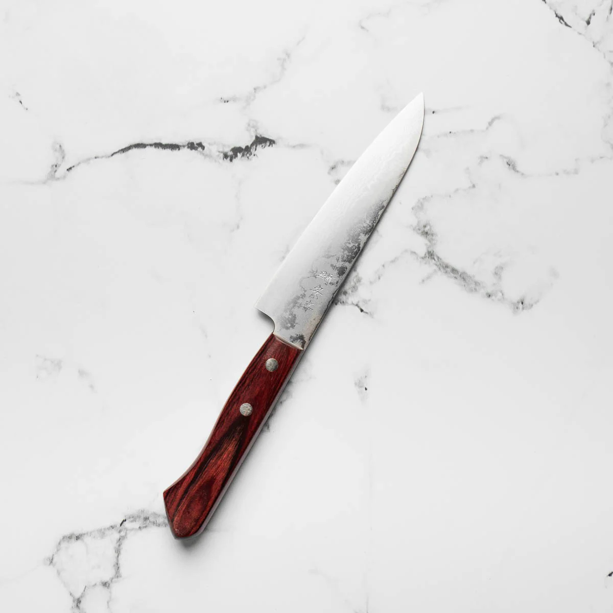 Katsushige Anryu VG10 Damascus Petty 150mm - Image 2