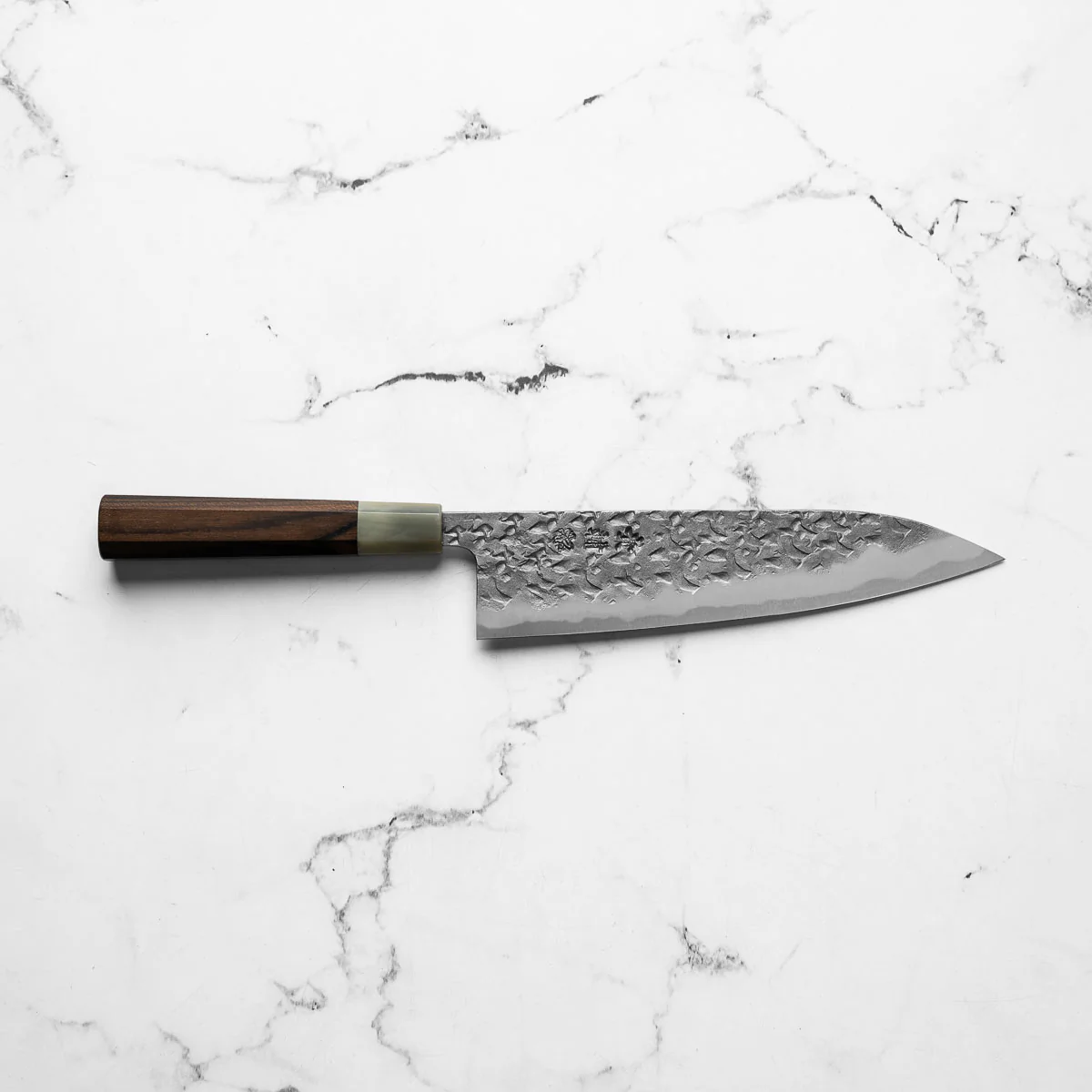 Kisuke Blue 2 Kurouchi Tsuchime Gyuto 210mm - Image 4