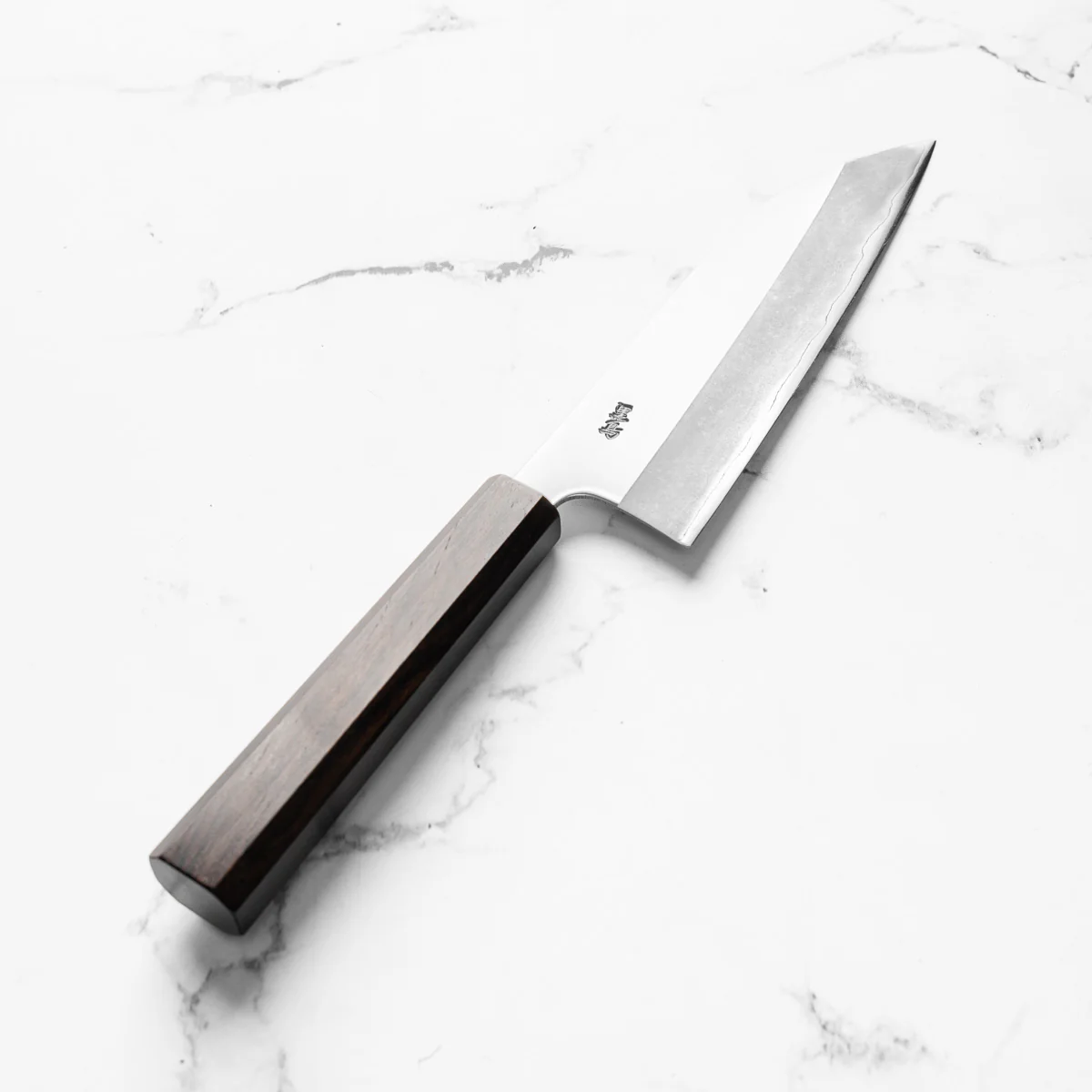 Kurotori Ginsan Mirror Finish Santoku 165mm - Image 2