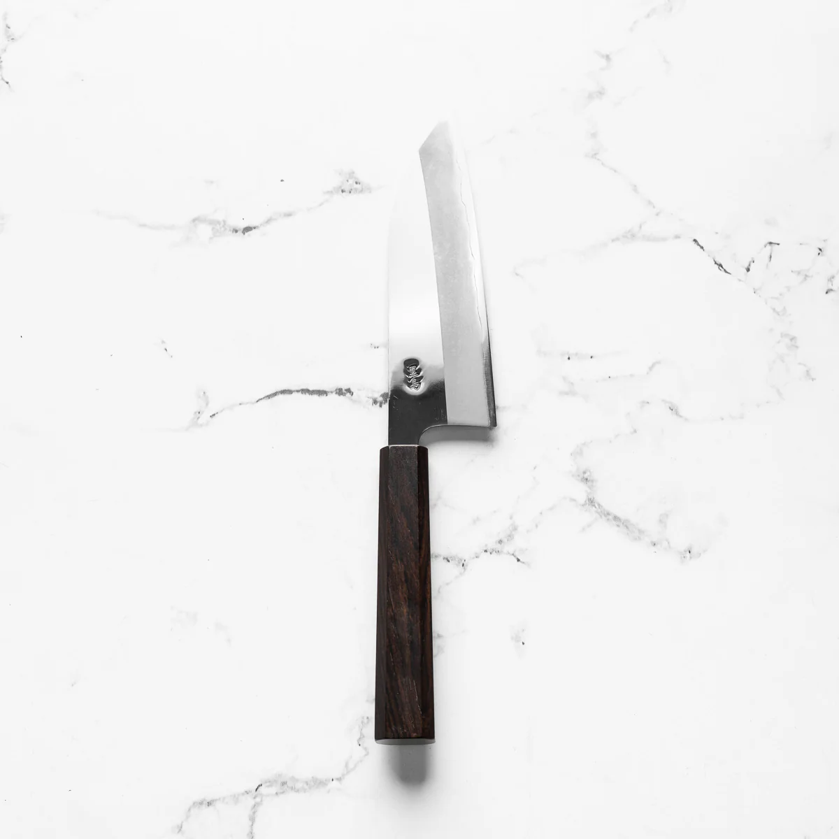 Kurotori Ginsan Mirror Finish Santoku 165mm - Image 3