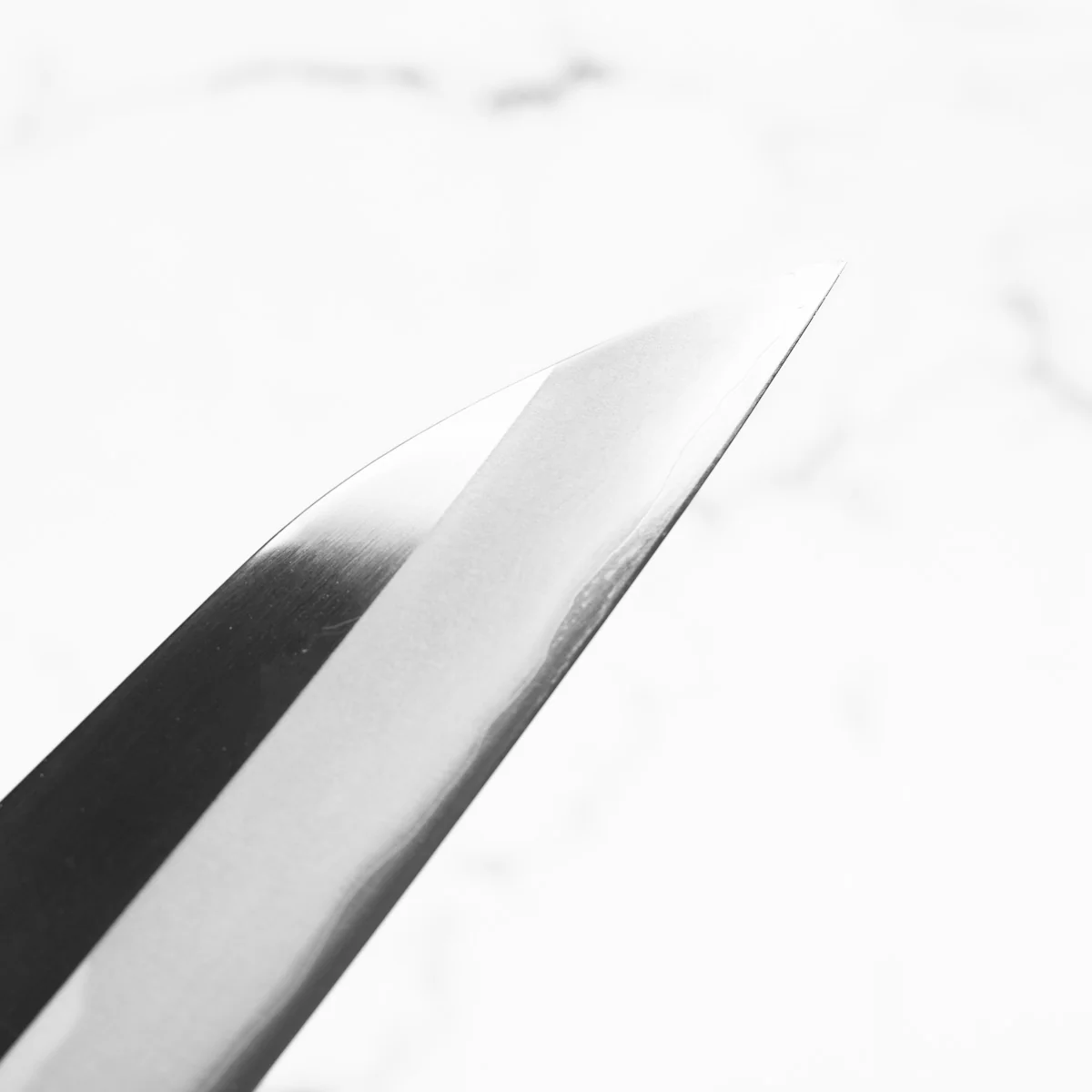 Kurotori Mirror Finish Ginsan Petty 135mm - Image 7