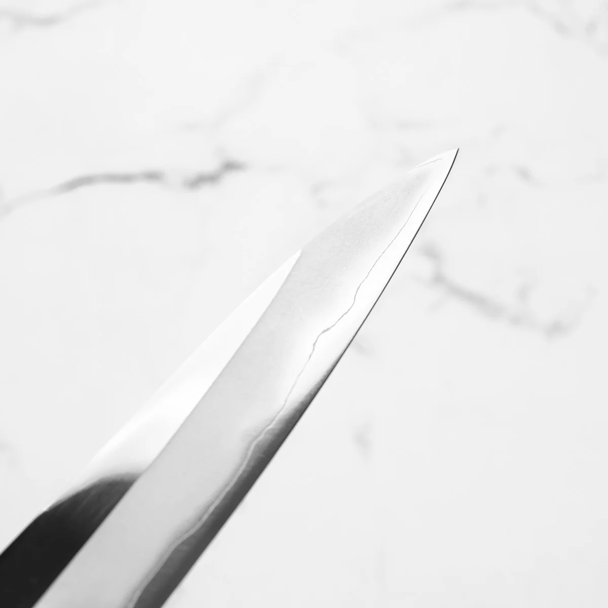 Kurotori Ginsan Mirror Finish Sujihiki 240mm - Image 6