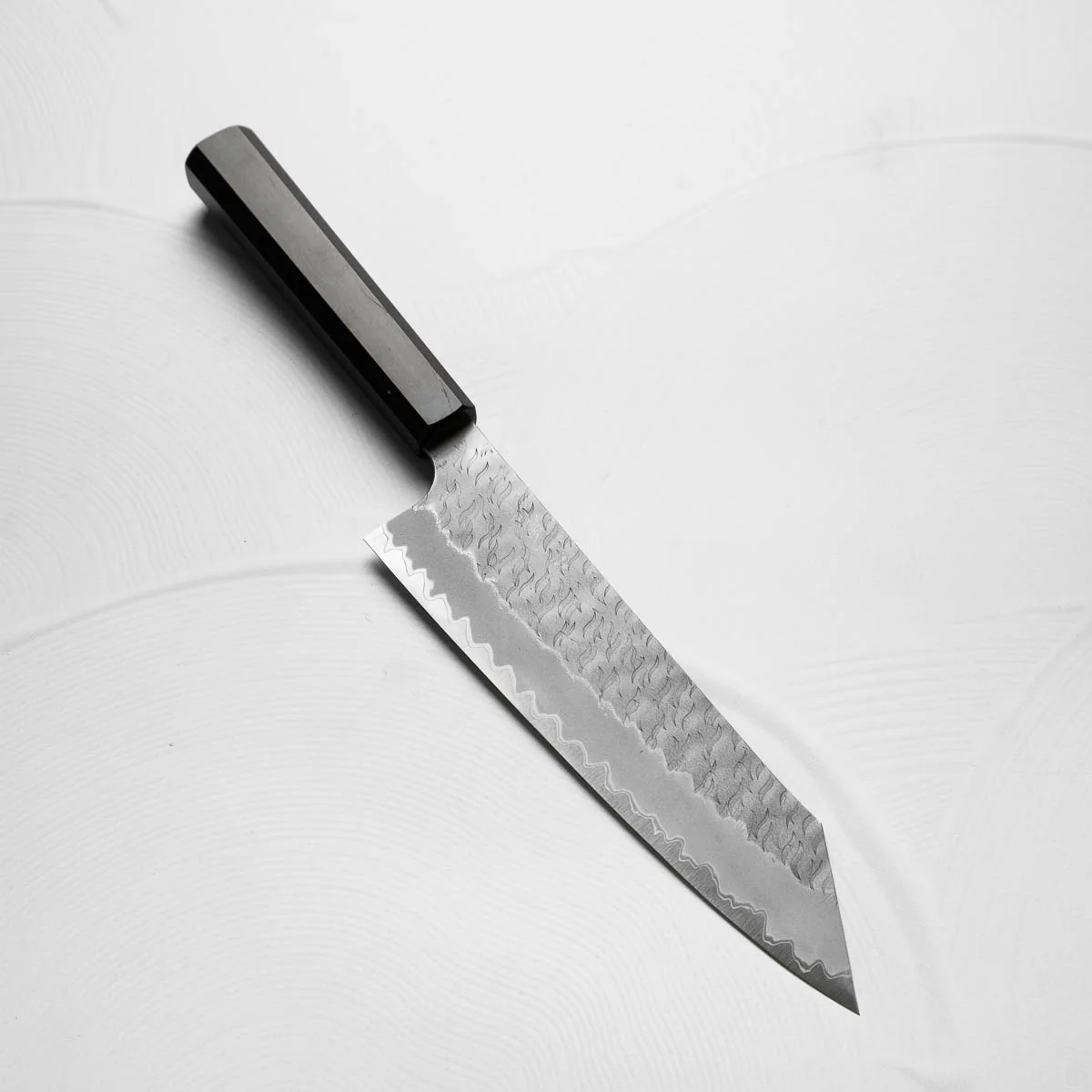 Nigara Hamono Blue Super Tsuchime Kiritsuke 210mm - Ebony
