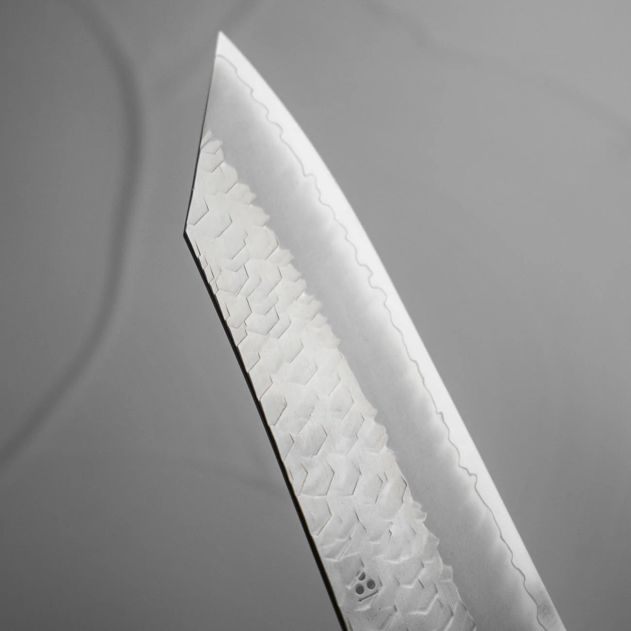Nigara Hamono SG2 Migaki Tsuchime Bunka 180mm - Ebony - Image 2