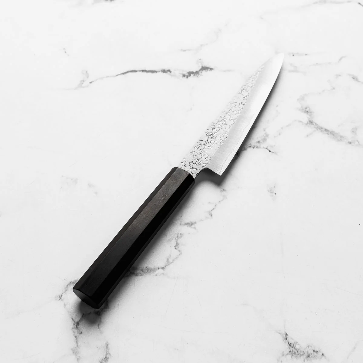 Okeya Ginsan Petty 130mm - Ebony - Image 2
