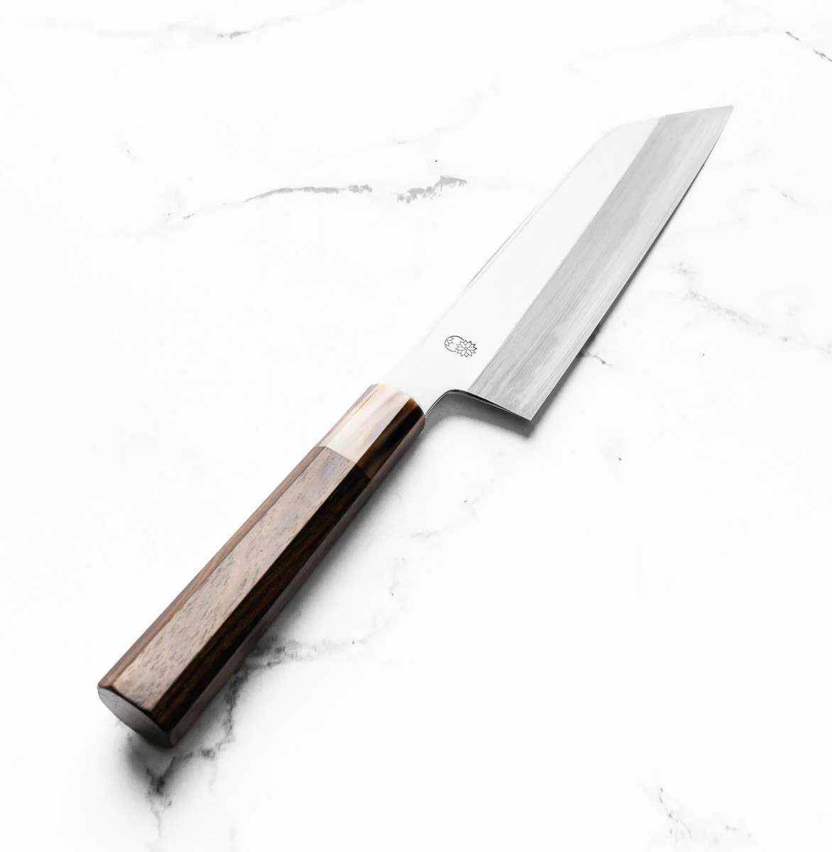 Sakai Kikumori "Choyo" Blue 1 Bunka 180mm - Persimmon - Image 2