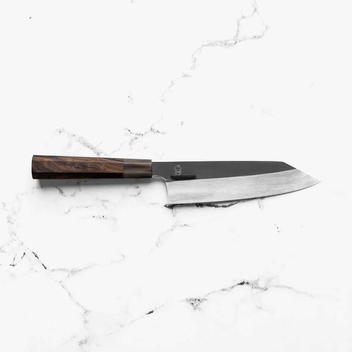 Sakai Kikumori "Choyo" Ginsan Bunka 180mm - Persimmon - Image 4