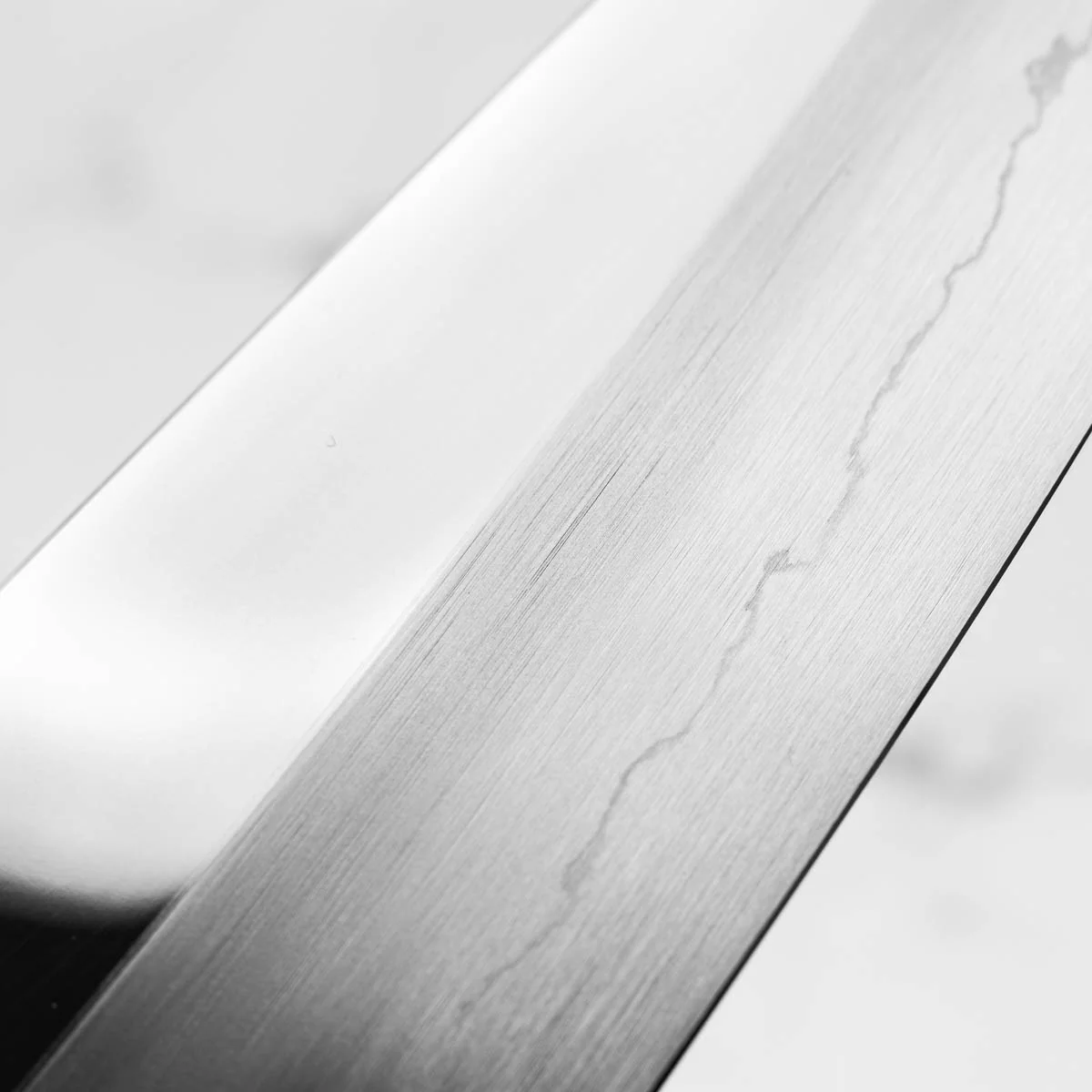 Sakai Kikumori "Choyo" Ginsan Bunka 180mm - Persimmon - Image 7