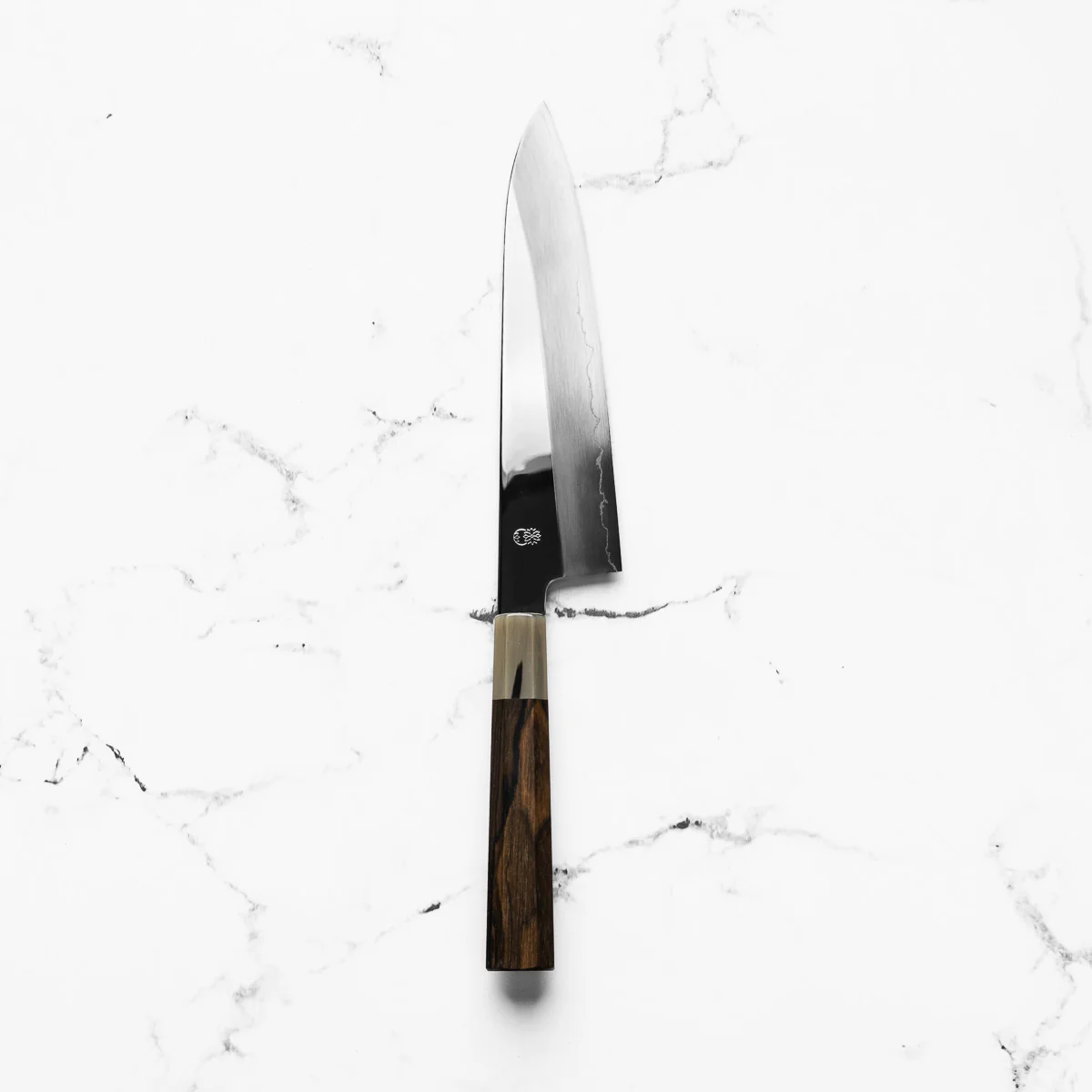 Sakai Kikumori "Choyo" Ginsan Gyuto 210mm - Persimmon - Image 3