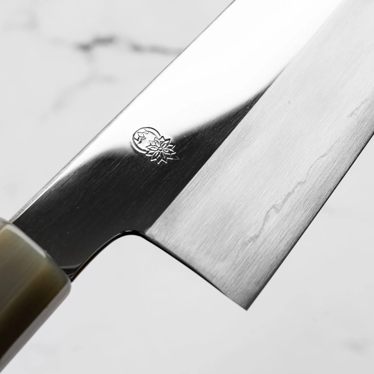 Sakai Kikumori "Choyo" Ginsan Gyuto 270mm - Persimmon - Image 5