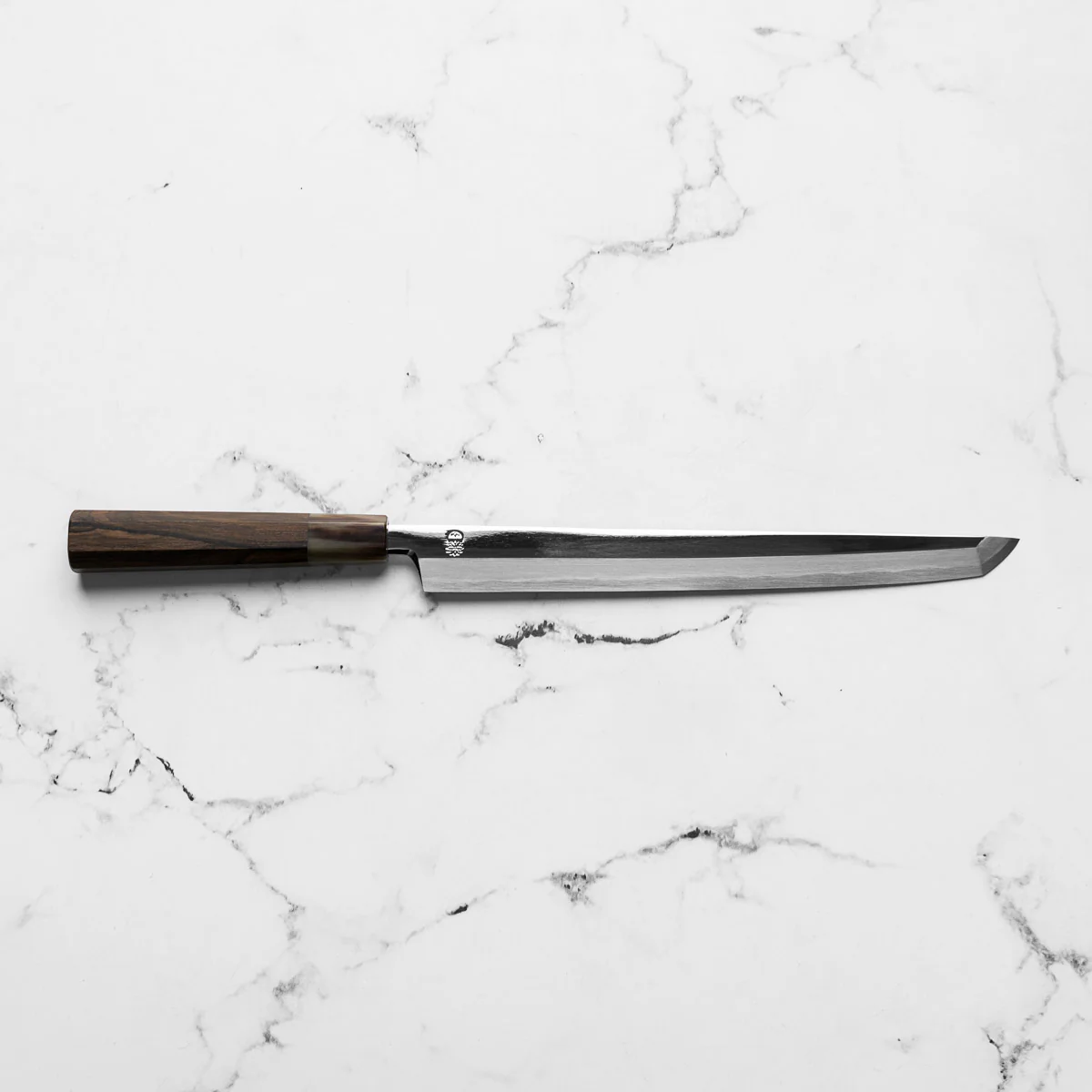 Sakai Kikumori "Choyo" Ginsan Sakimaru Takohiki 270mm - Persimmon - Image 4