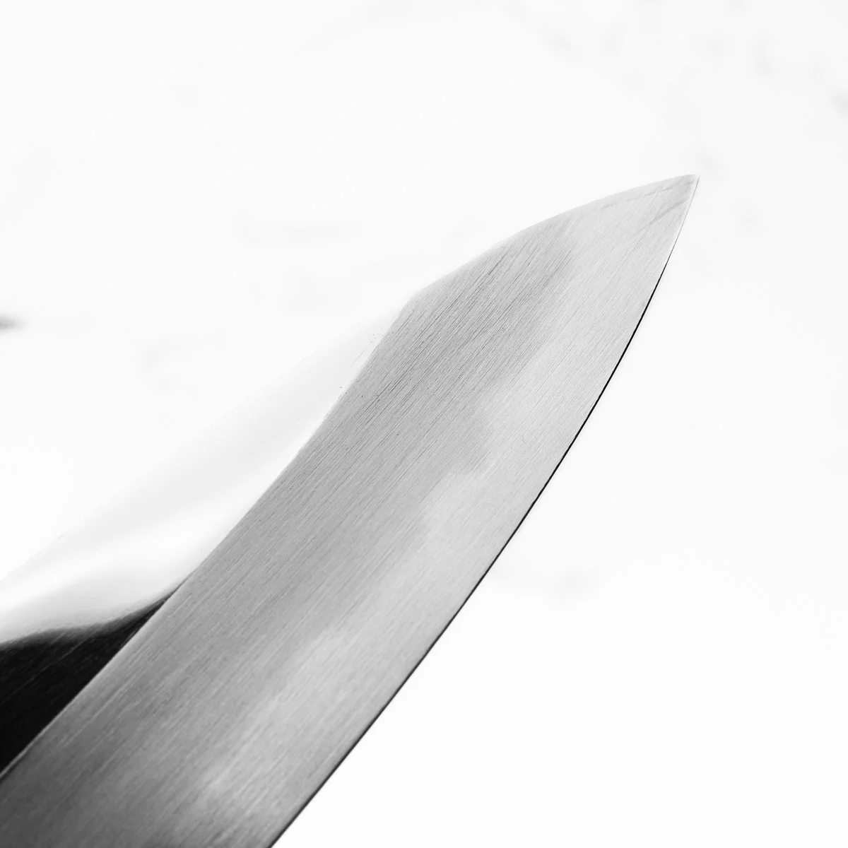 Sakai Kikumori "Choyo" Blue 1 Gyuto 240mm - Persimmon - Image 8