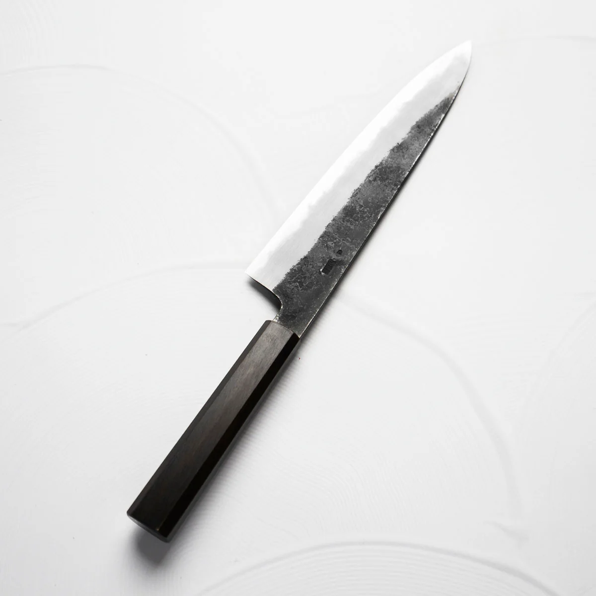 Sakai Kikumori "Kikuzuki Kuro" Gyuto 240mm - Image 5