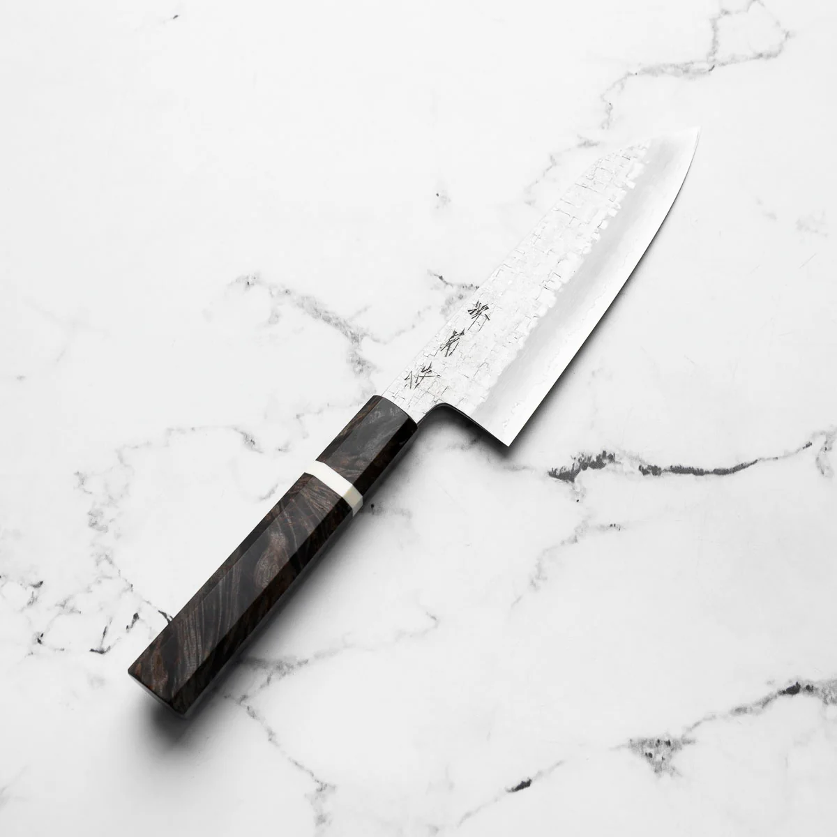 Satoshi Nakagawa Ginsan Tsuchime Bunka 180mm - Maple - Image 3
