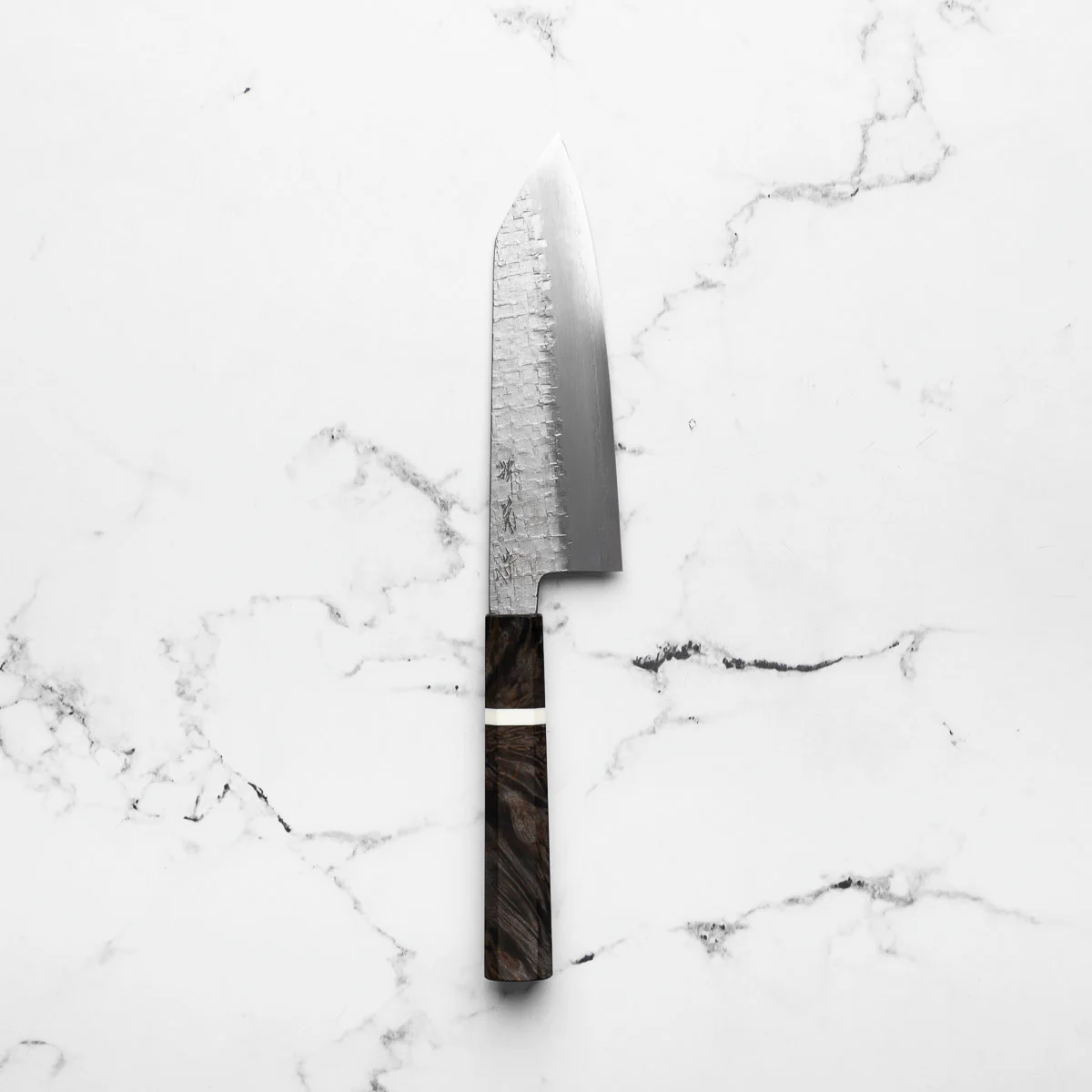 Satoshi Nakagawa Ginsan Tsuchime Bunka 180mm - Maple - Image 4