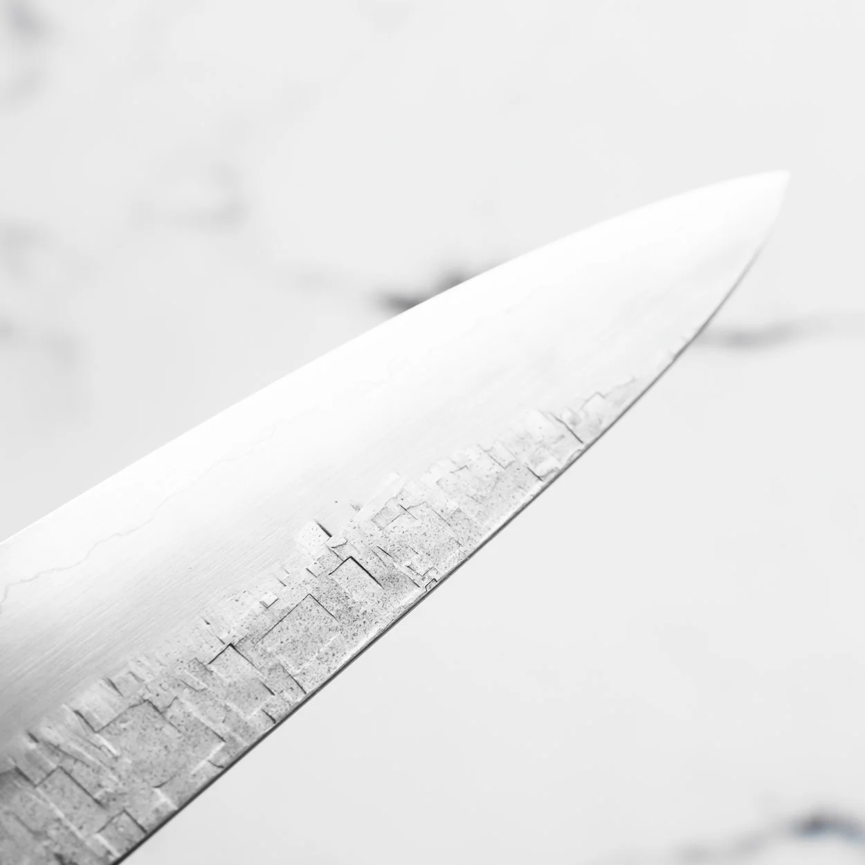 Satoshi Nakagawa Ginsan Tsuchime Petty 150mm - Ebony Turquoise - Image 9