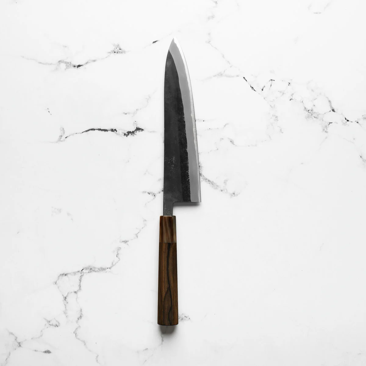 Seido "Kuro" x Tadafusa White 2 Kurouchi Gyuto 210mm - Persimmon - Image 8