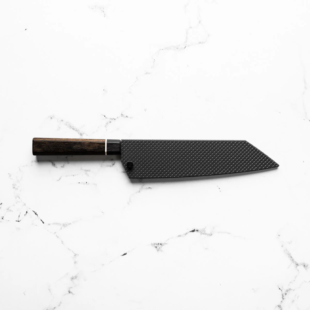 Senzo Black VG10 Damascus Bunka 200mm - Image 7
