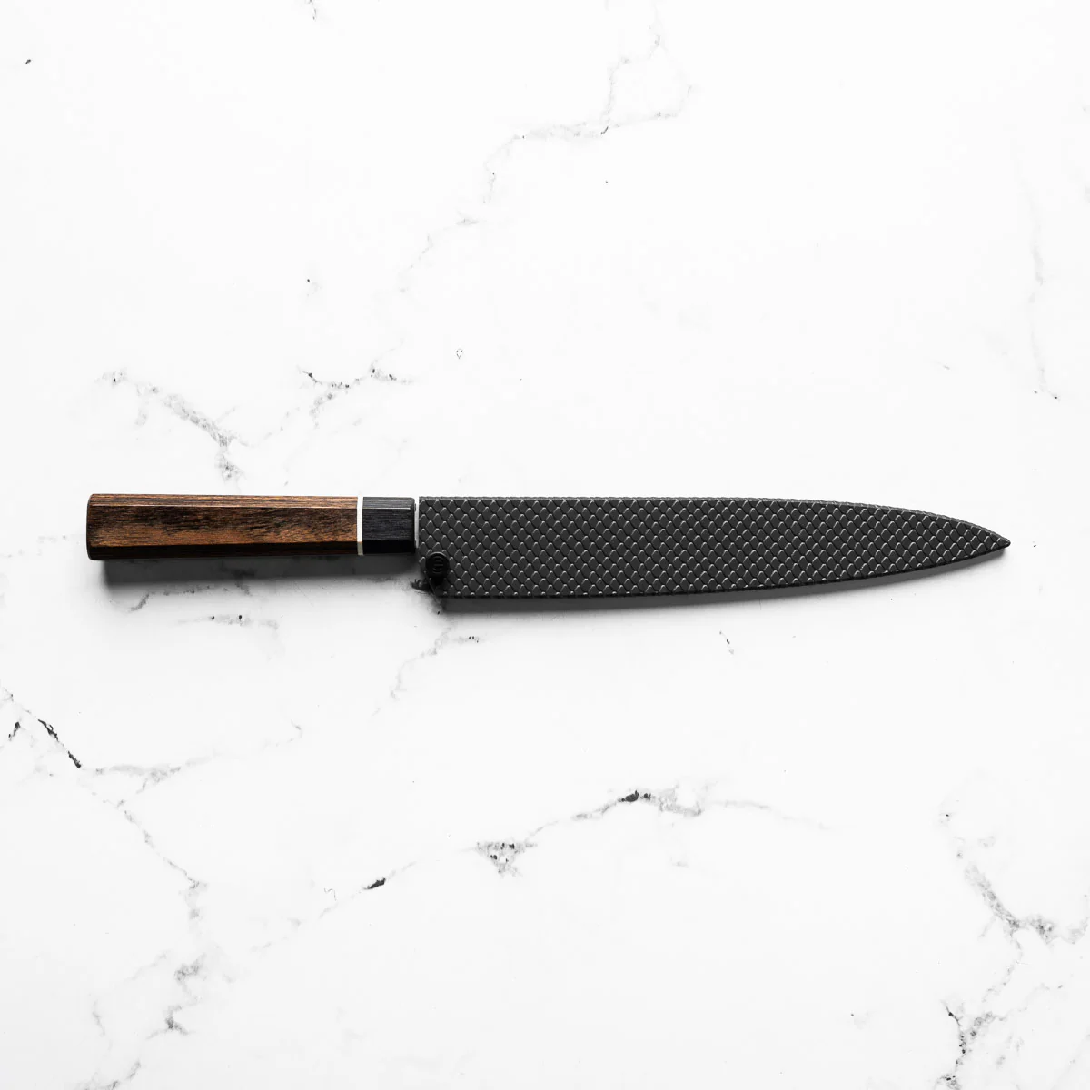 Senzo Black VG10 Damascus Yanagiba 210mm - Image 9