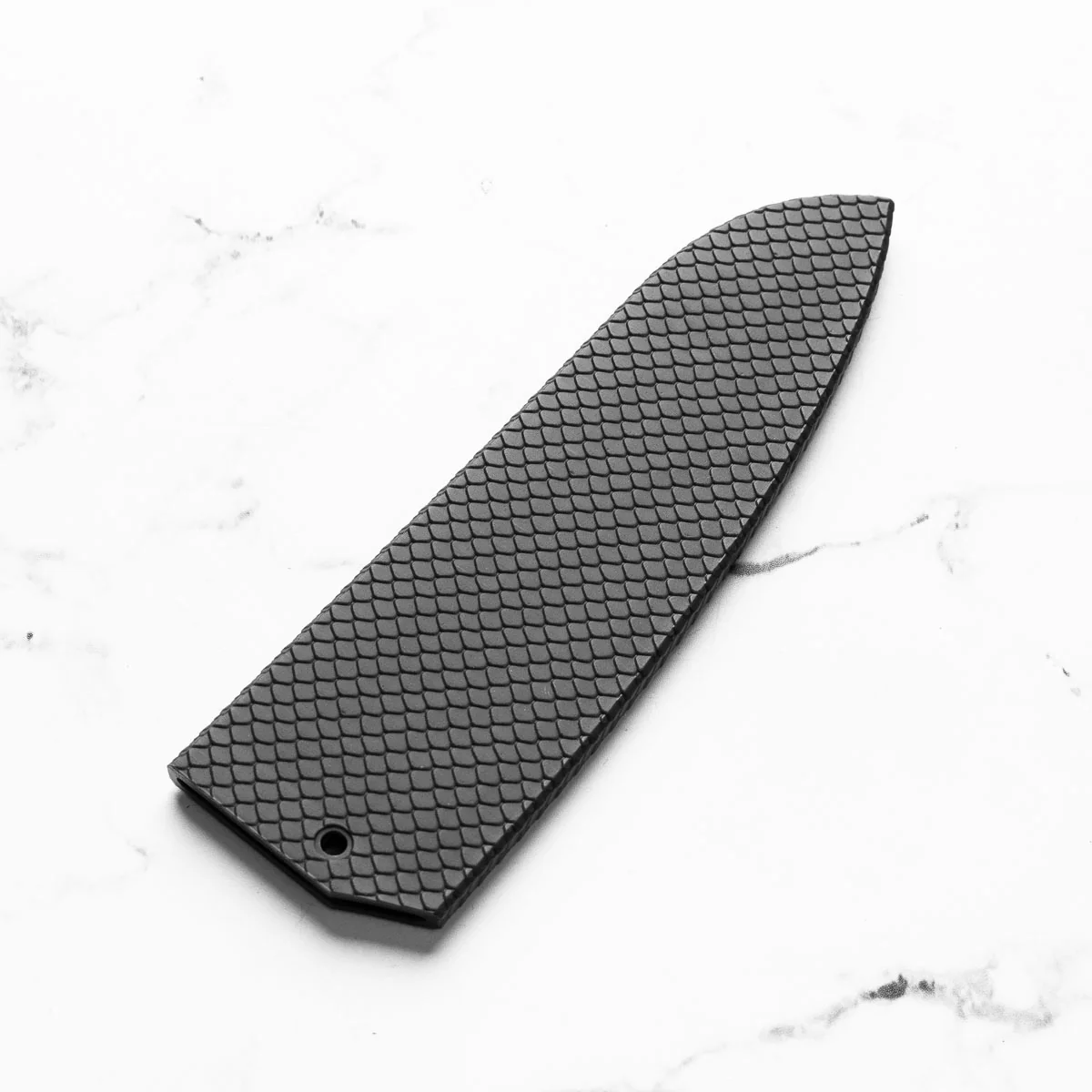 Senzo Retro Santoku 167mm - Fitted Saya - Scales - Image 3