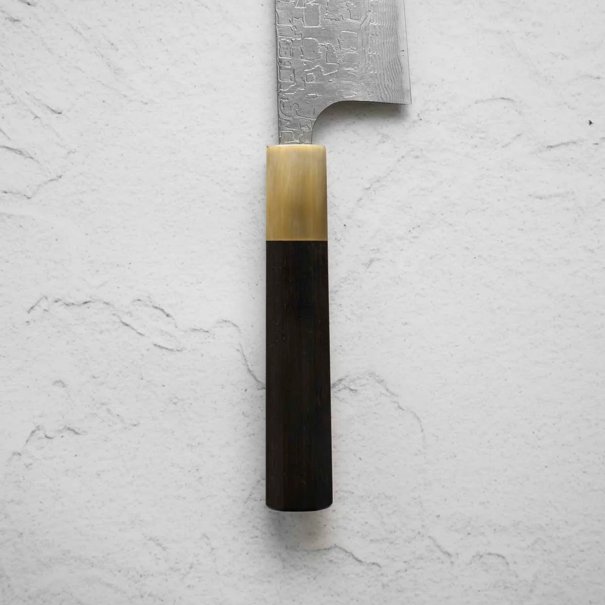 Takeshi Saji R2/SG2 Diamond Damascus Gyuto 240mm - African Blackwood - Image 2