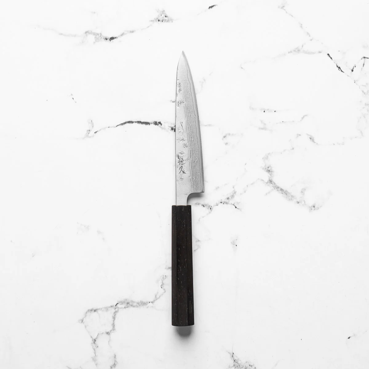 Tsunehisa Swedish Stainless Washiji Petty 135mm - Mono Ebony - Image 3