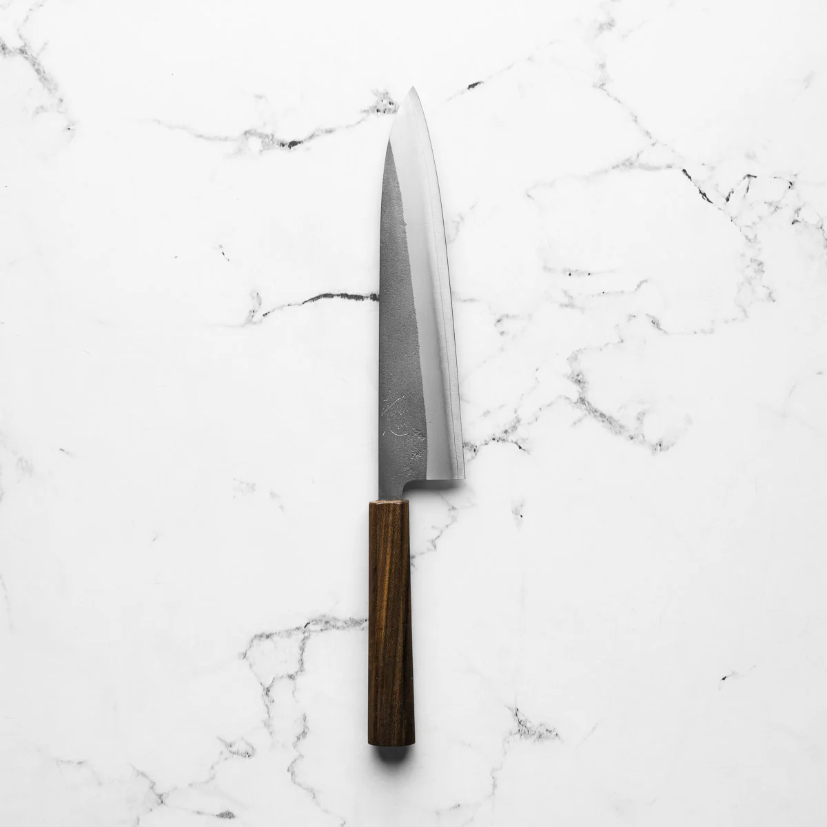 Yoshikane Hamono (Hatsukokoro) SKD Nashiji Gyuto 210mm - Bubinga - Image 3