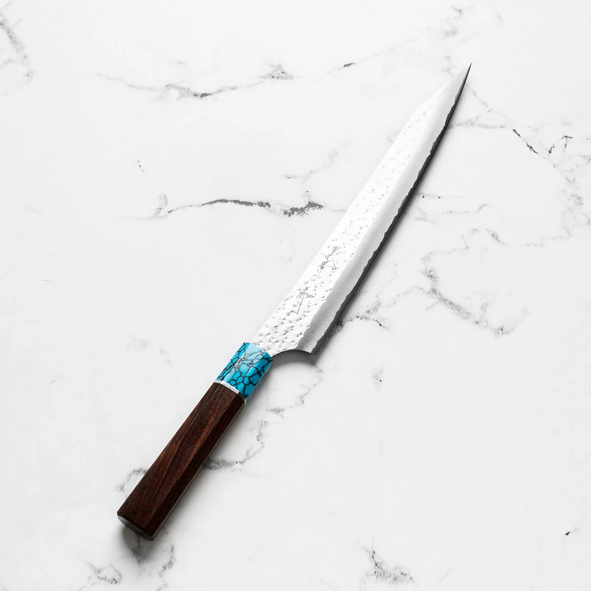Yu Kurosaki AS Kokusen Sujihiki 240mm - Turquoise - Image 2