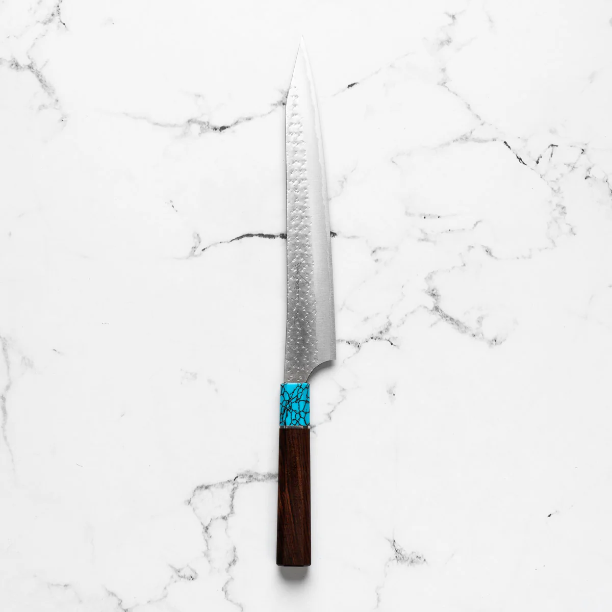 Yu Kurosaki AS Kokusen Sujihiki 240mm - Turquoise - Image 3